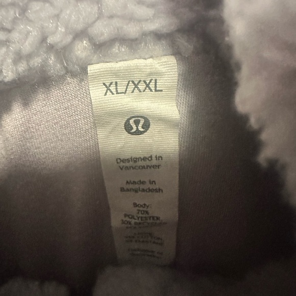 lululemon🍋Sherpa Scuba Oversized Fleece FunnelNeck XL/XXL NWT FTLV - Picture 12 of 12